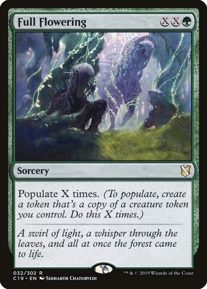 Full Flowering [Commander 2019] | Dragon's Lair Comics and Fantasy Houston TX