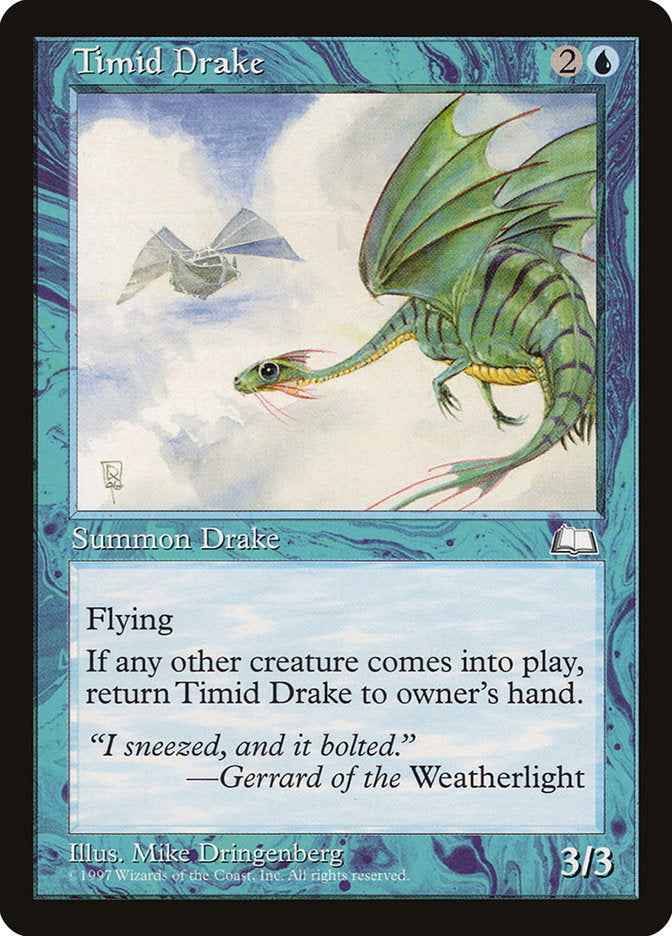 Timid Drake [Weatherlight] | Dragon's Lair Comics and Fantasy Houston TX