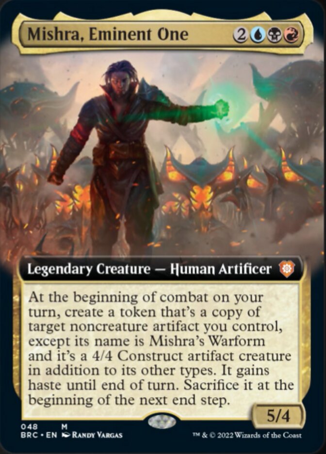 Mishra, Eminent One (Extended Art) [The Brothers' War Commander] | Dragon's Lair Comics and Fantasy Houston TX