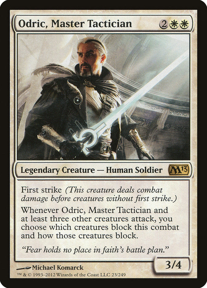 Odric, Master Tactician [Magic 2013] | Dragon's Lair Comics and Fantasy Houston TX