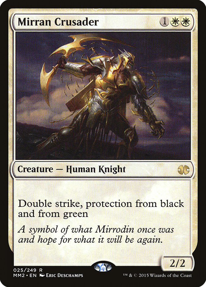 Mirran Crusader [Modern Masters 2015] | Dragon's Lair Comics and Fantasy Houston TX