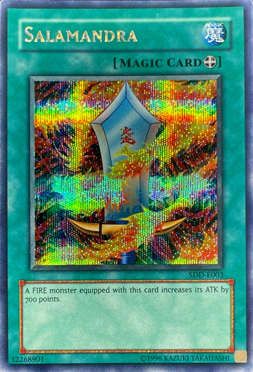 Salamandra [SDD-E003] Prismatic Secret Rare | Dragon's Lair Comics and Fantasy Houston TX