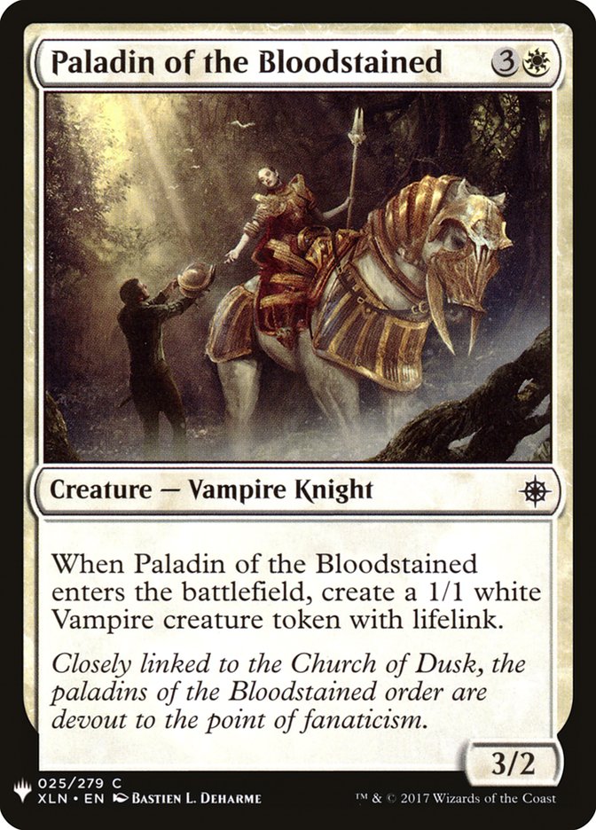 Paladin of the Bloodstained [Mystery Booster] | Dragon's Lair Comics and Fantasy Houston TX