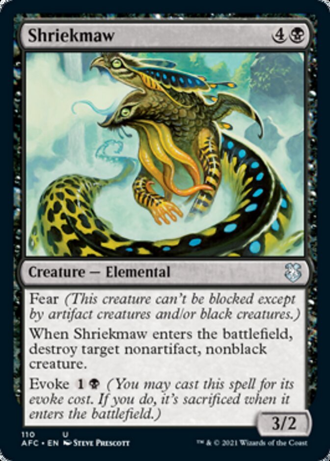 Shriekmaw [Dungeons & Dragons: Adventures in the Forgotten Realms Commander] | Dragon's Lair Comics and Fantasy Houston TX