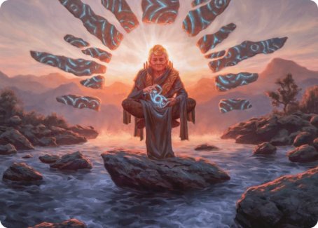 Jadzi, Oracle of Arcavios Art Card [Strixhaven: School of Mages Art Series] | Dragon's Lair Comics and Fantasy Houston TX
