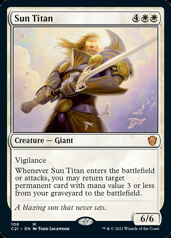 Sun Titan [Commander 2021] | Dragon's Lair Comics and Fantasy Houston TX