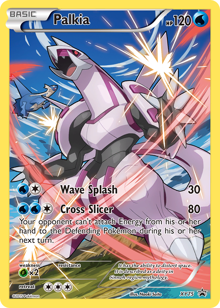 Palkia (XY75) [XY: Black Star Promos] | Dragon's Lair Comics and Fantasy Houston TX
