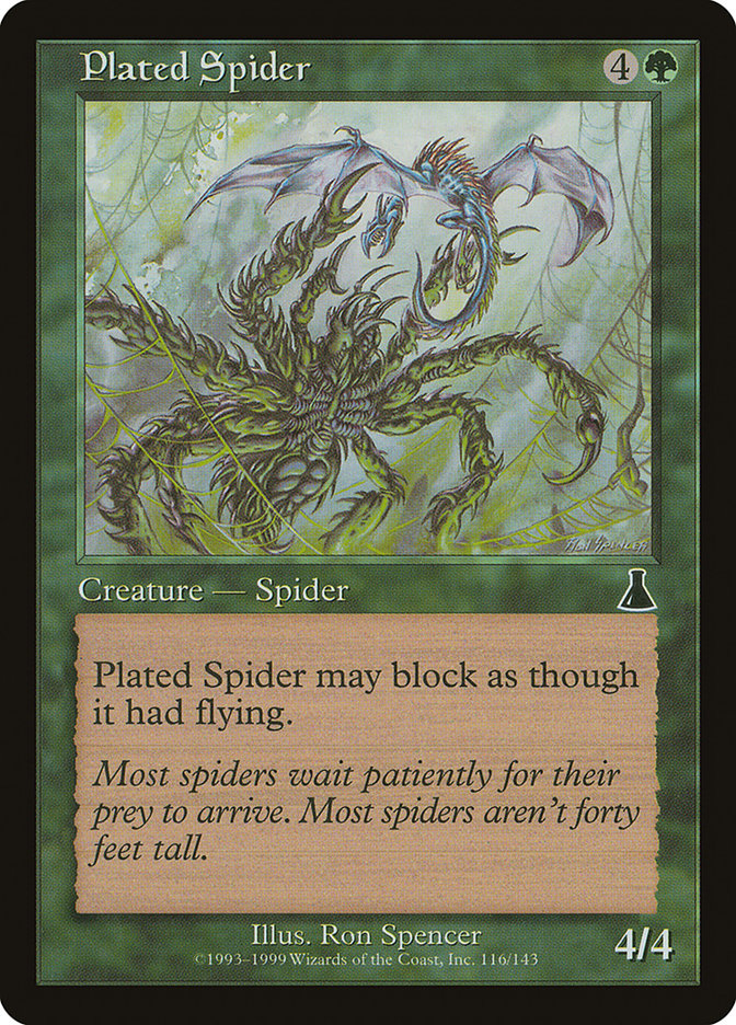 Plated Spider [Urza's Destiny] | Dragon's Lair Comics and Fantasy Houston TX