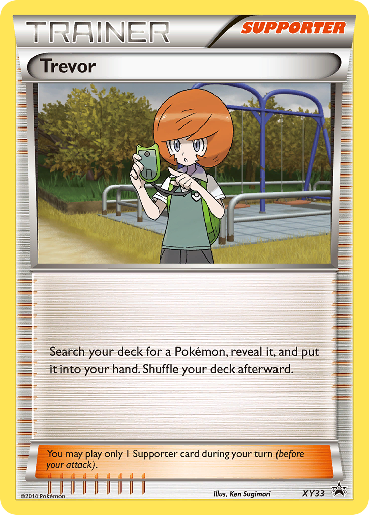 Trevor (XY33) [XY: Black Star Promos] | Dragon's Lair Comics and Fantasy Houston TX