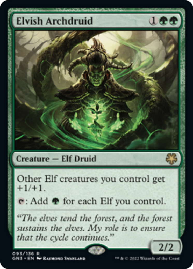 Elvish Archdruid [Game Night: Free-for-All] | Dragon's Lair Comics and Fantasy Houston TX