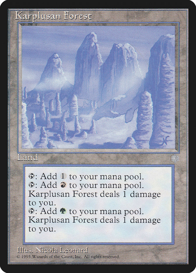 Karplusan Forest [Ice Age] | Dragon's Lair Comics and Fantasy Houston TX