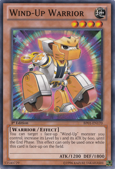 Wind-Up Warrior [BP01-EN170] Common | Dragon's Lair Comics and Fantasy Houston TX