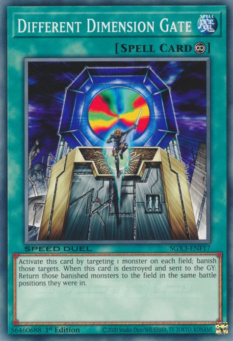 Different Dimension Gate [SGX3-ENF17] Common | Dragon's Lair Comics and Fantasy Houston TX