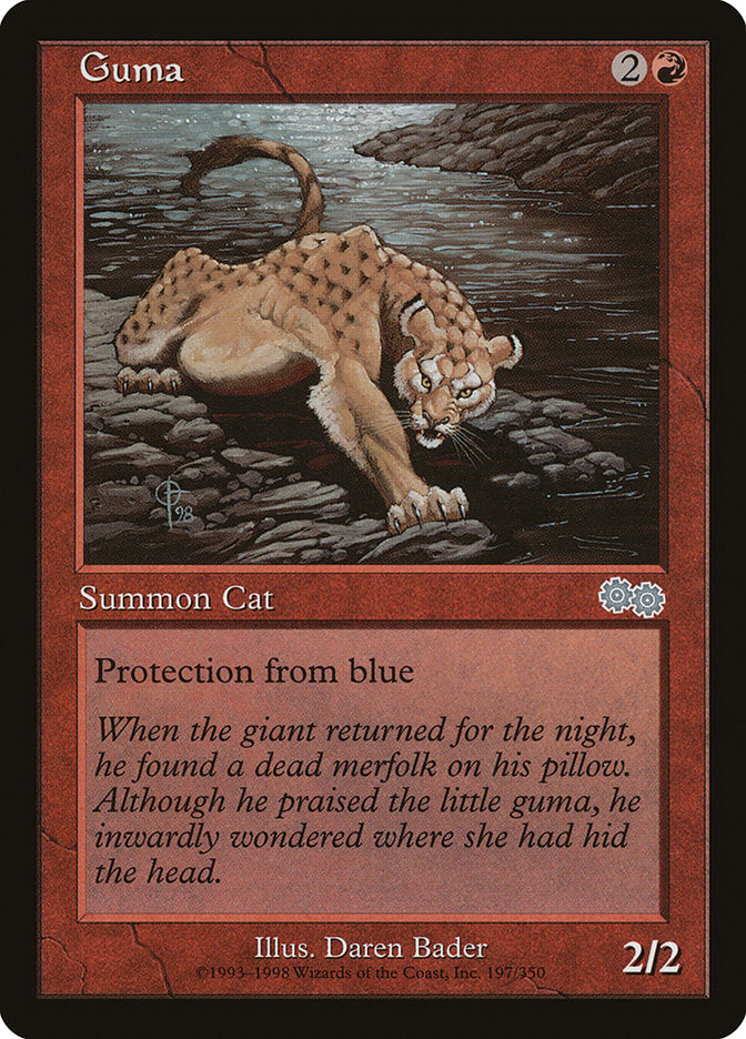 Guma [Urza's Saga] | Dragon's Lair Comics and Fantasy Houston TX