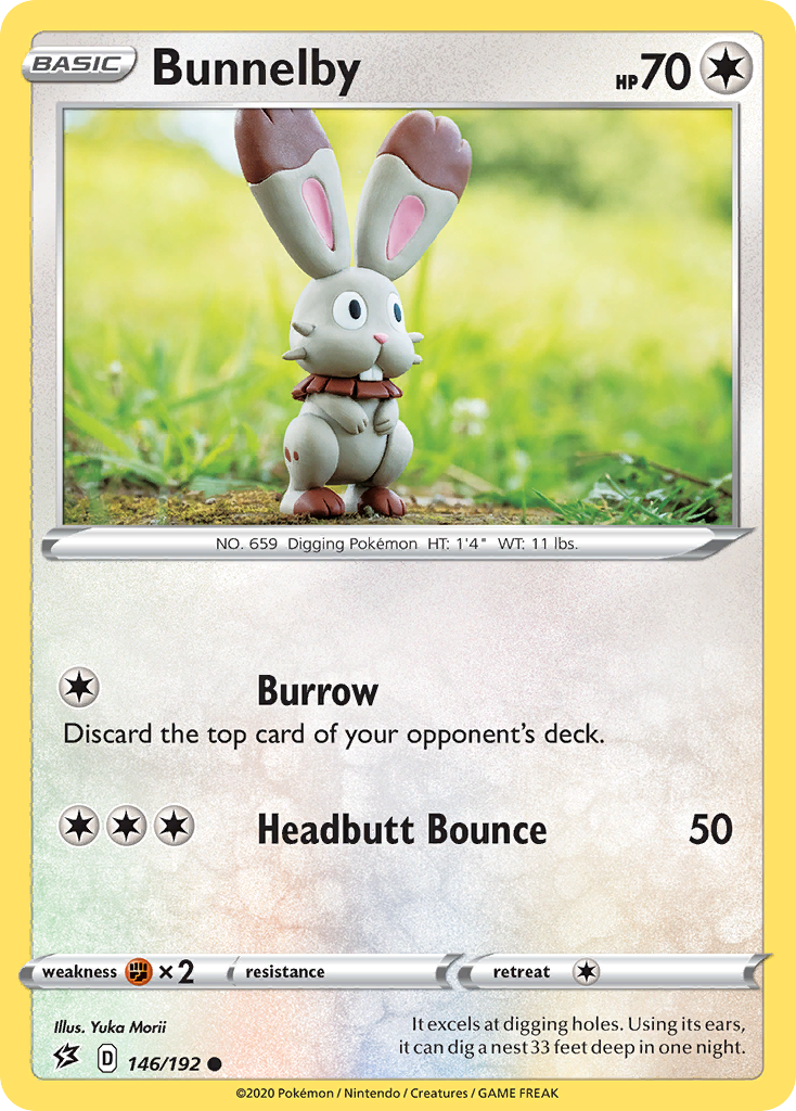 Bunnelby (146/192) [Sword & Shield: Rebel Clash] | Dragon's Lair Comics and Fantasy Houston TX