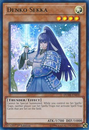 Denko Sekka [DUDE-EN030] Ultra Rare | Dragon's Lair Comics and Fantasy Houston TX