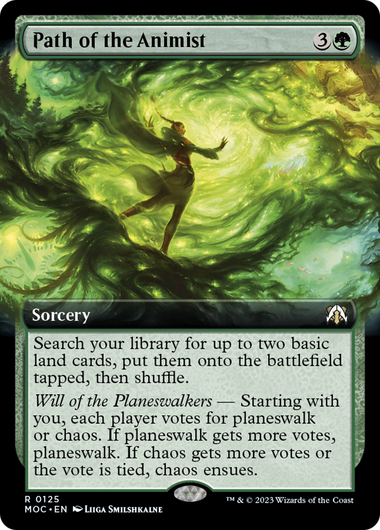 Path of the Animist (Extended Art) [March of the Machine Commander] | Odin's Place