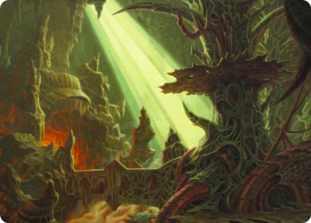 Darkmoss Bridge Art Card [Modern Horizons 2 Art Series] | Dragon's Lair Comics and Fantasy Houston TX