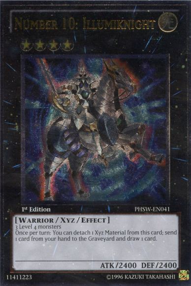 Number 10: Illumiknight [PHSW-EN041] Ultimate Rare | Dragon's Lair Comics and Fantasy Houston TX