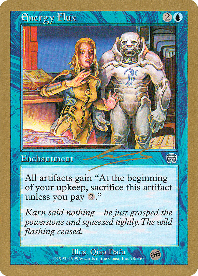 Energy Flux (Nicolas Labarre) [World Championship Decks 2000] | Dragon's Lair Comics and Fantasy Houston TX