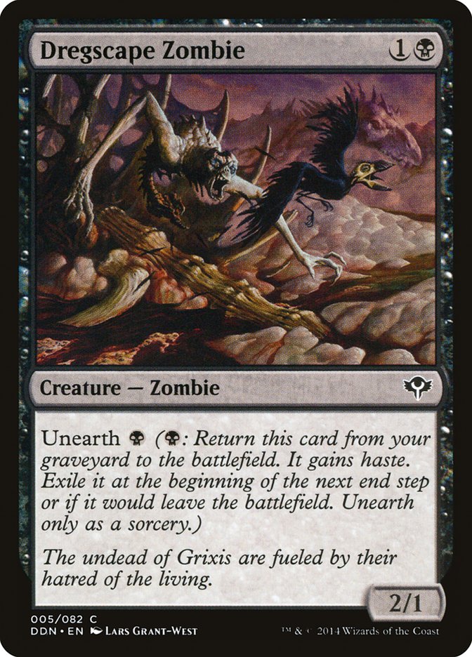 Dregscape Zombie [Duel Decks: Speed vs. Cunning] | Dragon's Lair Comics and Fantasy Houston TX