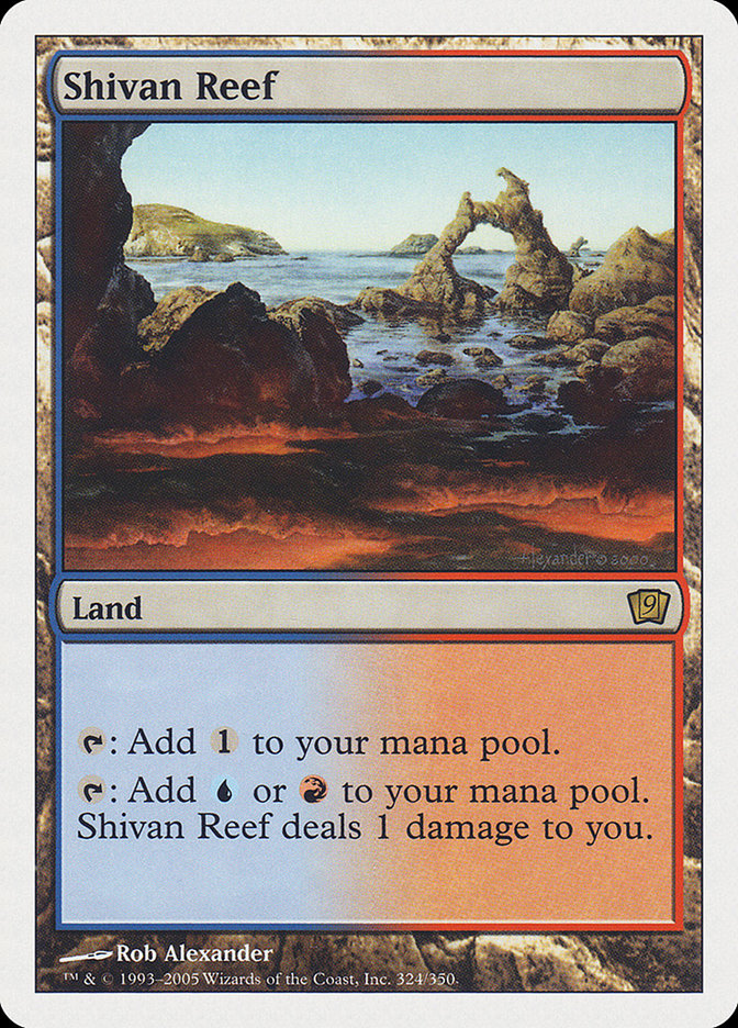 Shivan Reef [Ninth Edition] | Dragon's Lair Comics and Fantasy Houston TX