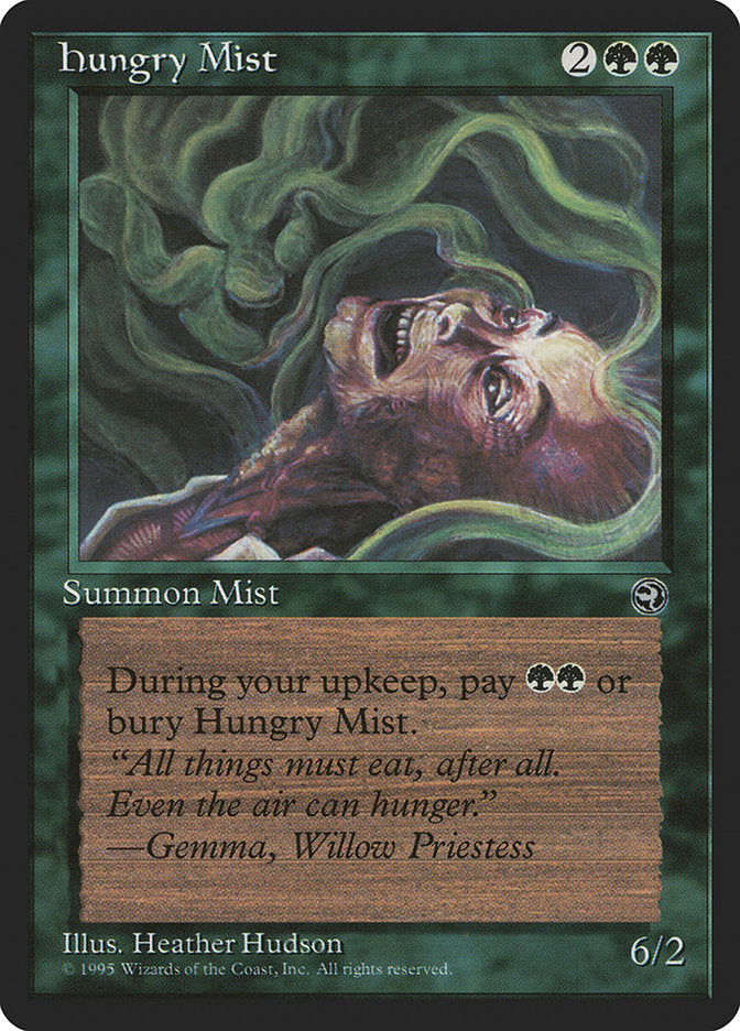 Hungry Mist (Gemma Flavor Text) [Homelands] | Dragon's Lair Comics and Fantasy Houston TX
