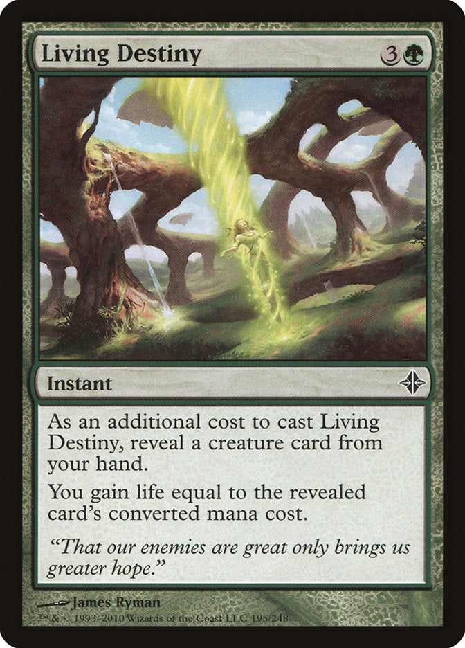 Living Destiny [Rise of the Eldrazi] | Dragon's Lair Comics and Fantasy Houston TX