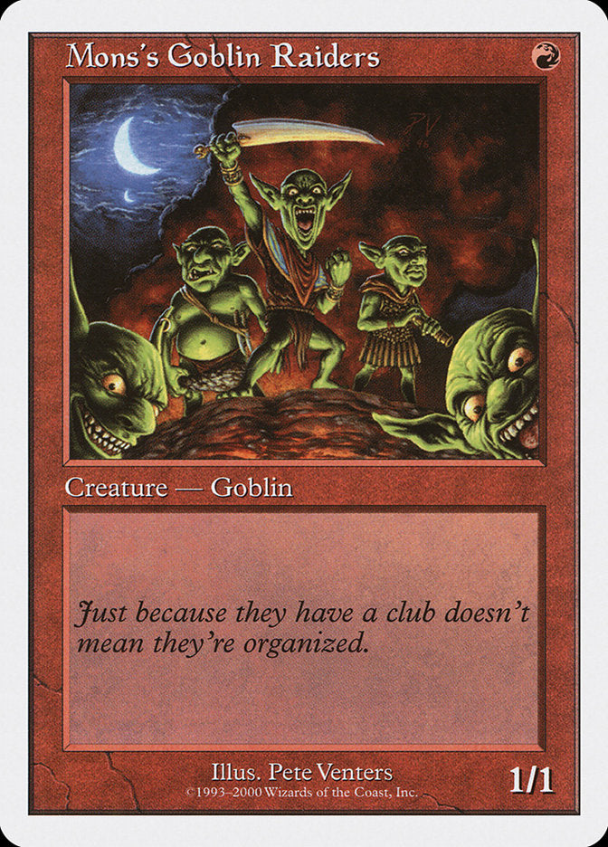 Mons's Goblin Raiders [Starter 2000] | Dragon's Lair Comics and Fantasy Houston TX