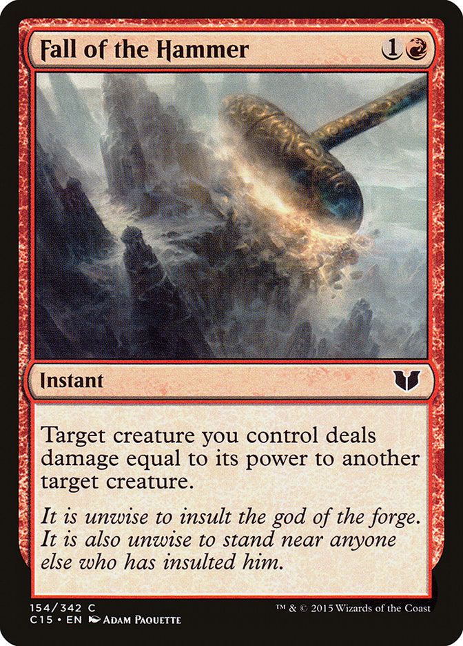 Fall of the Hammer [Commander 2015] | Dragon's Lair Comics and Fantasy Houston TX