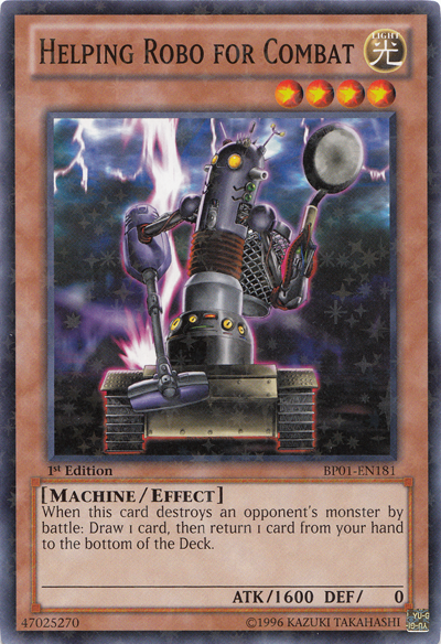 Helping Robo for Combat [BP01-EN181] Starfoil Rare | Dragon's Lair Comics and Fantasy Houston TX