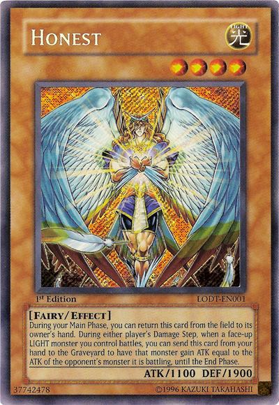 Honest [LODT-EN001] Secret Rare | Dragon's Lair Comics and Fantasy Houston TX