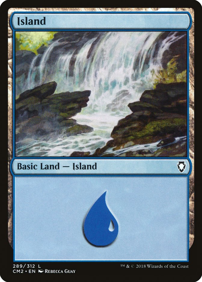 Island (289) [Commander Anthology Volume II] | Dragon's Lair Comics and Fantasy Houston TX