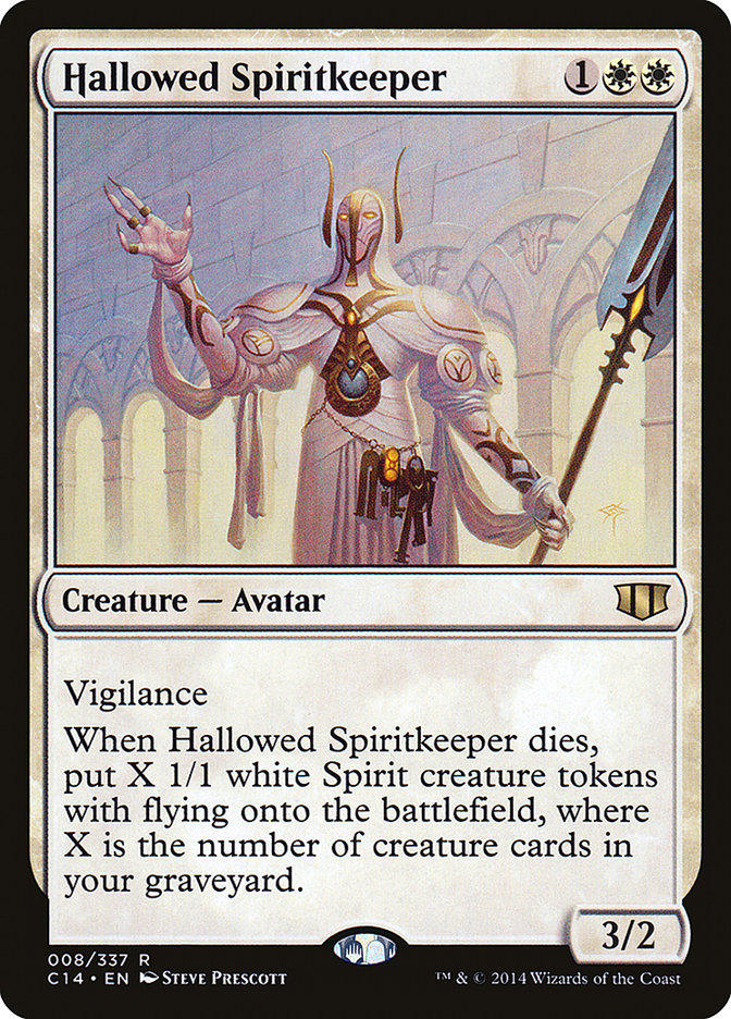 Hallowed Spiritkeeper [Commander 2014] | Dragon's Lair Comics and Fantasy Houston TX