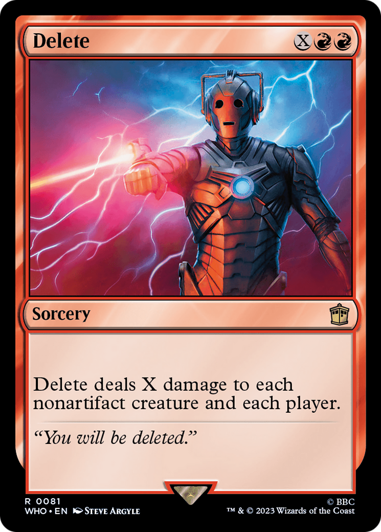 Delete [Doctor Who] | Dragon's Lair Comics and Fantasy Houston TX