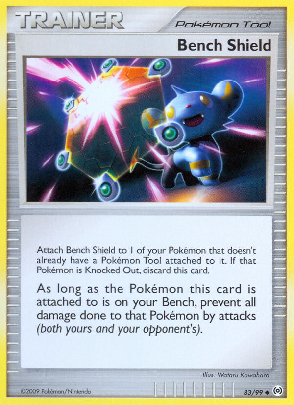 Bench Shield (83/99) [Platinum: Arceus] | Dragon's Lair Comics and Fantasy Houston TX