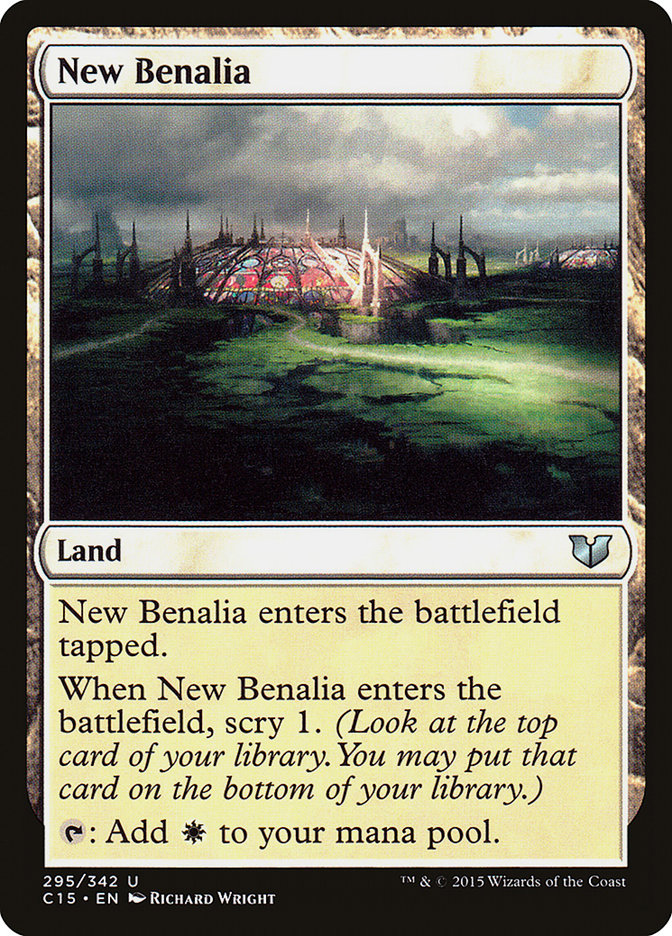 New Benalia [Commander 2015] | Dragon's Lair Comics and Fantasy Houston TX