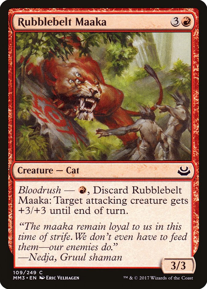 Rubblebelt Maaka [Modern Masters 2017] | Dragon's Lair Comics and Fantasy Houston TX