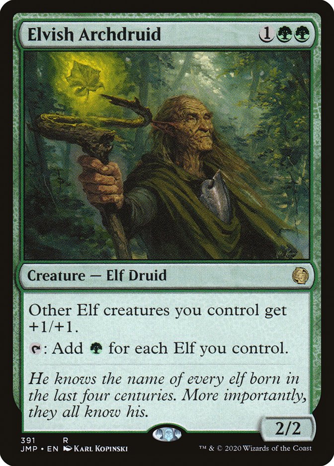 Elvish Archdruid [Jumpstart] | Dragon's Lair Comics and Fantasy Houston TX