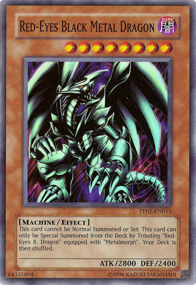 Red-Eyes Black Metal Dragon [PP01-EN015] Super Rare | Dragon's Lair Comics and Fantasy Houston TX