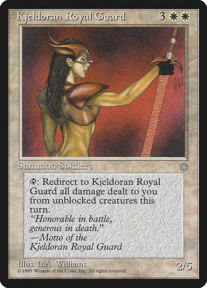 Kjeldoran Royal Guard [Ice Age] | Dragon's Lair Comics and Fantasy Houston TX