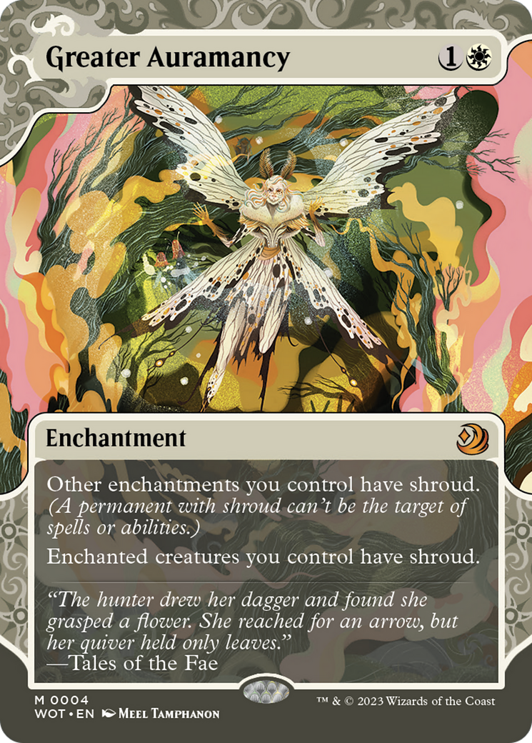 Greater Auramancy [Wilds of Eldraine: Enchanting Tales] | Dragon's Lair Comics and Fantasy Houston TX