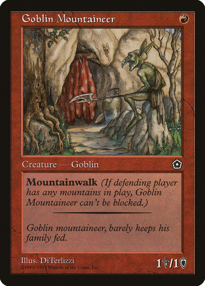 Goblin Mountaineer [Portal Second Age] | Dragon's Lair Comics and Fantasy Houston TX