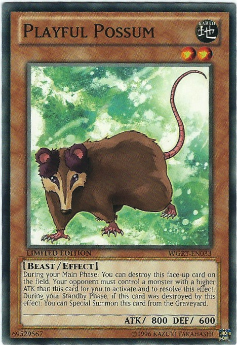Playful Possum [WGRT-EN033] Common | Dragon's Lair Comics and Fantasy Houston TX