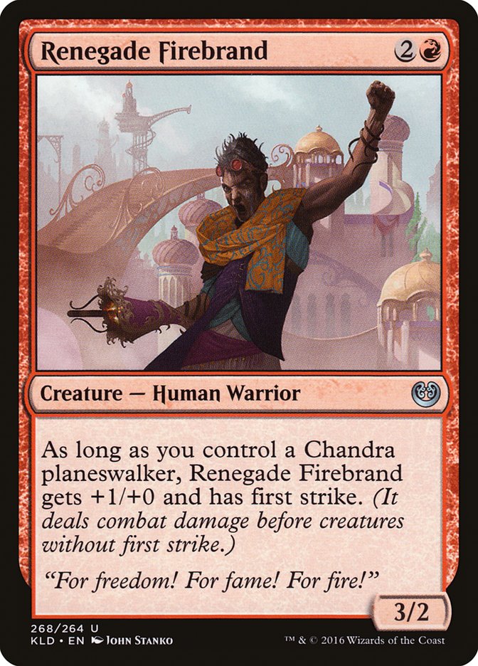 Renegade Firebrand [Kaladesh] | Dragon's Lair Comics and Fantasy Houston TX