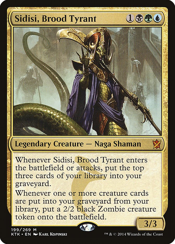 Sidisi, Brood Tyrant [Khans of Tarkir] | Dragon's Lair Comics and Fantasy Houston TX