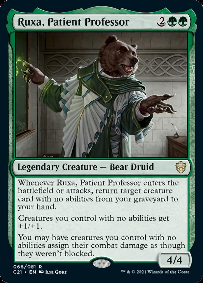 Ruxa, Patient Professor [Commander 2021] | Dragon's Lair Comics and Fantasy Houston TX