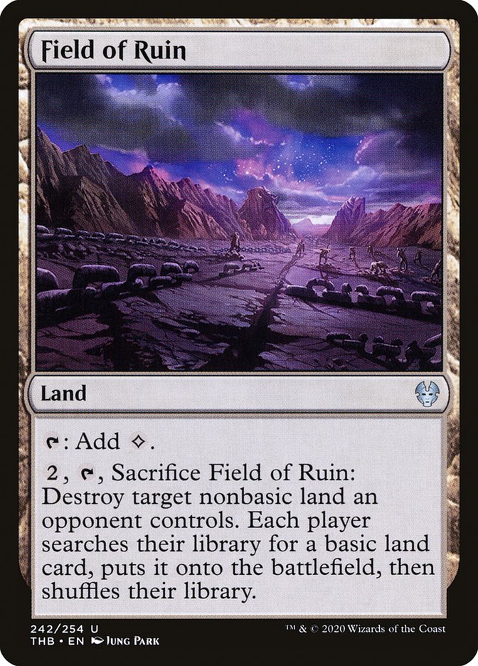 Field of Ruin [Theros Beyond Death] | Dragon's Lair Comics and Fantasy Houston TX