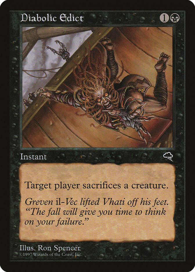 Diabolic Edict [Tempest] | Dragon's Lair Comics and Fantasy Houston TX