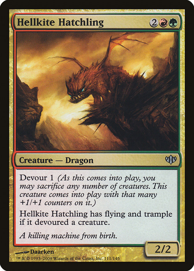 Hellkite Hatchling [Conflux] | Dragon's Lair Comics and Fantasy Houston TX